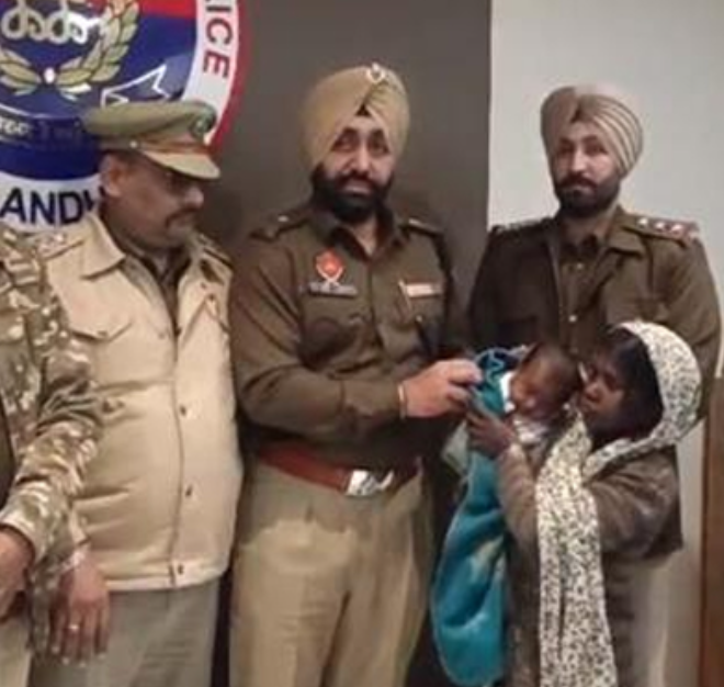 जालंधर पुलिस ने 24 घंटे में बरामद किया 3 माह का मासूम जालंधर पुलिस ने 24 घंटे में बरामद किया 3 माह का मासूम