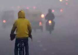 Weather : 10 में शीतलहर की चेतावनी, जानें