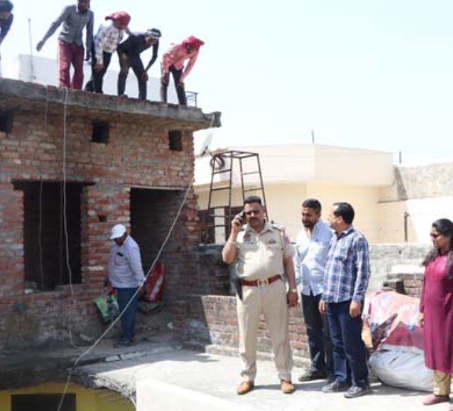 Jalandhar : नशा तस्करों की प्रापर्टी पर चला पीला पंजा