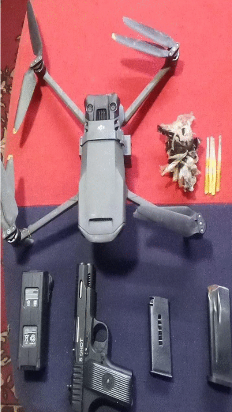 बॉर्डर पर एक ही दिन में 6 ड्रोन और हथियारों की बड़ी खेप बरामद