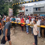 सोढल मेले दौरान यह फाटक बंद