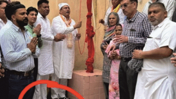 पंजाब में कांग्रेसी नेता ने की निशान साहिब की बेअदबी