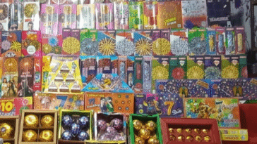 दीपावली में पटाखा मार्केट में मंदी