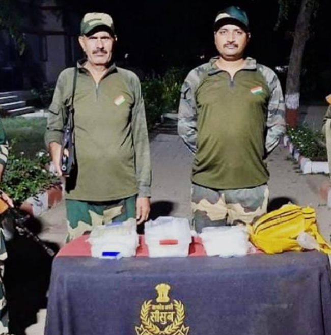 बॉर्डर एरिया में ड्रोन की दस्तक