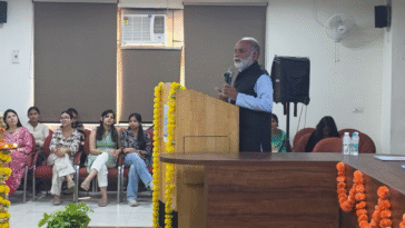 मास्टरजी ने मैत्रेयी कॉलेज में छात्रों और शिक्षकों के लिए आयोजित “तनाव प्रबंधन और आत्महत्या रोकथाम” कार्यक्रम में दी विशेष उपस्थिति