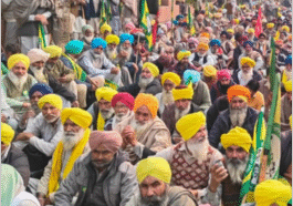 पंजाब सरकार के खिलाफ किसानों का प्रदर्शन