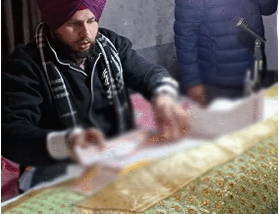 ऐतिहासिक गुरुद्वारा साहिब में बेअदबी की घटना