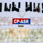 हथियार-हेरोइन के साथ 5 गिरफ्तार