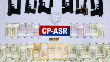 हथियार-हेरोइन के साथ 5 गिरफ्तार