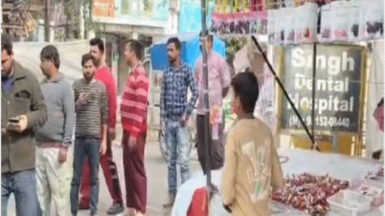 श्री गुरु रविदास चौक में खूब हंगामा