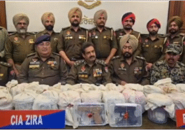 22 किलो हेरोइन सहित 4 तस्कर गिरफ्तार