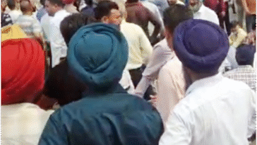 पंजाब सरकार के खिलाफ जमकर हो रही नारेबाजी