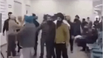 Canada के गुरुद्वारा साहिब में गरमाया माहौल