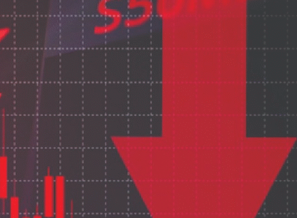 शेयर बाजार में भारी गिरावट