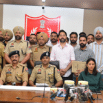 हथियारों सहित 4 गिरफ्तार