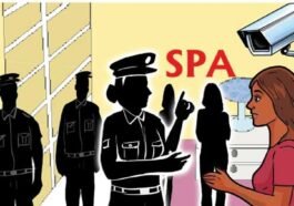 मशहूर स्पा सेंटर पर पुलिस की Raid