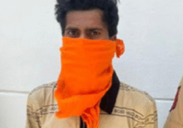 हथियार के साथ युवक गिरफ्तार