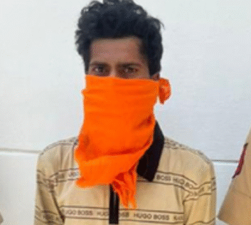 हथियार के साथ युवक गिरफ्तार