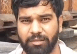 थाने के बाहर छात्रों पर हमला