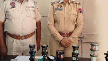 Jalandhar : मोता सिंह नगर में पुलिस का छापा