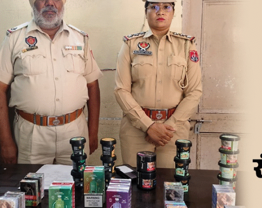 Jalandhar : मोता सिंह नगर में पुलिस का छापा