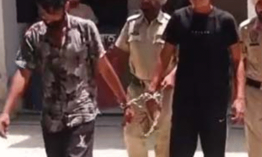 नाके पर काबू किए 2 शातिर चोर