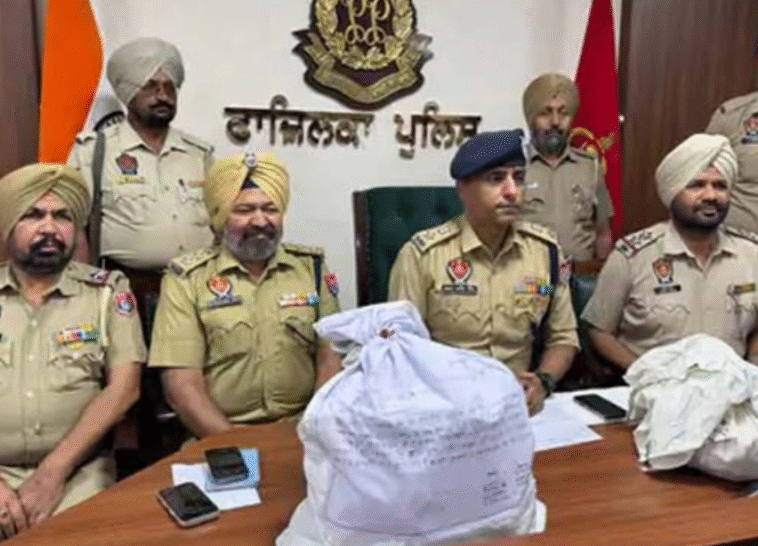 बॉर्डर पर पुलिस-BSF की बड़ी कार्रवाई